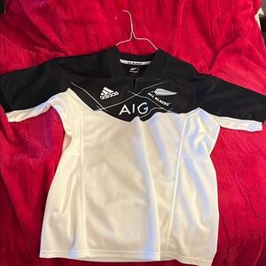 adidas Kids Black and White Jersey